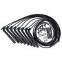 Moroso 73854 Universal Ultra 40 Long Handle Hemi Plug Ends Black Remote Coils Wire Set