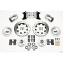 Wilwood 140-7675-DP Forged Dynalite Front Kit 12.19in Drilled Polished 67-69 Camaro 64-72 Nova Chevelle