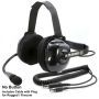 Rugged Radios FHS-42-O/OFF-1/4 FHS BTH FSI Headset w/ Mic I/O Button / For David Clark / Sigtronics / Avcomm