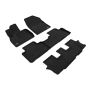 3D MAXpider L1KA05204709 20-24 Kia Telluride 8-Seat Elegant Black R1 R2 R3
