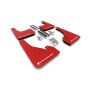 Rally Armor MF67-UR-RD/WH Red Mud Flap/White Logo