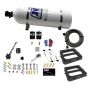 Nitrous Express 50270-15 DUAL DOM/GAS (100-200-300-400-500HP) WITH 15LB BOTTLE