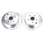 PowerStop JBR1701XPR PowerStop Evolution Performance Drilled, Slotted & Plated Brake Rotor Pair