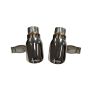 Corsa Performance 14977 Single 4.0in. Polished Pro-Series Tip Kit (Clamps Included)