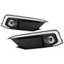 SPYDER 5087034 OEM LED Fog Light W/OEM Fit Switch - Clear