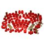 Energy Suspension 07-11 Jeep JK 2dr Red Hyper-Flex Master Bushing Set
