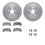 Dynamic Friction 6512-76234 Rotor Kit