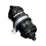 Fuel Filter In-Line 3in 6 Micron 8AN Chk Valve
