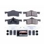 PowerStop Z23-935 PowerStop - Z23 Daily Driver Carbon-Fiber Ceramic Brake Pads with Hardware Kit