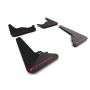 Rally Armor MF101-UR-BLK-RD Black Mud Flap/Red Logo