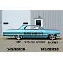 Ridetech 11052350 Front dual rate springs, stock height for 1958-1964 Impala with small block.