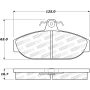 Stoptech 308.05650 Street Brake Pads - Front