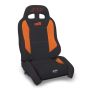 PRP Seats A9001045-201-207 PRP EnduroCrawl Reclining Suspension Seat - Black/Orange Vinyl - Passenger
