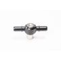 Radium Engineering 20-0739 16MM SAE MALE DOUBLE BANJO PRESS-FIT, RB26DETT INTAKE OR EXHAUST