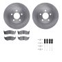 Dynamic Friction 6512-40127 Rotor Kit