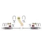 Skyjacker 9268 76-77 Ford F-150 9000 Dual Stabilizer Kit w/Silver Cylinders