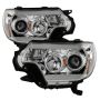 SPYDER 5081704 Projector Headlights - Light Bar DRL - Chrome