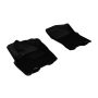 3D MAXpider 2009-2015 Nissan Titan King/Crew Cab Kagu 1st Row Floormat - Black