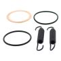 Vertex Pistons 823101 Vertex Gaskets 03-04 Kawasaki KX250 Exhaust Gasket Kit
