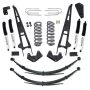 Tuff Country 24815KN 81-96 Ford Bronco 4x4 4in Performance Lift Kit with Rear Leaf Springs (SX8000 Shocks)