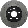 Stoptech 127.62120R Slotted & Drilled Sport Brake Rotor