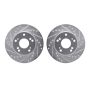 Dynamic Friction 7002-59015 Rotor Dril Slot