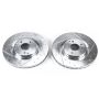 PowerStop EBR682XPR PowerStop Evolution Performance Drilled, Slotted & Plated Brake Rotor Pair