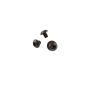 Bushwacker Pocket Style Fender Flares Bolt Kit Black Stainless Steel
