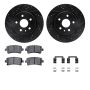 Dynamic Friction 8612-65017 Rotor Kit