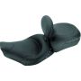 Mustang Motorcycle 79102 Mustang 97-07 Harley Rd King,06-07 Str Glide,00-05 Eagle Solo Seat w /DBR Black Pearls - Black