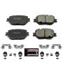 PowerStop Z23-1733 PowerStop - Z23 Daily Driver Carbon-Fiber Ceramic Brake Pads with Hardware Kit