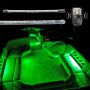 XKGLOW XK074011 XK Glow Flex Strips2 Million Color  LED Accent Light Marine/Boat Kit 4x 36In Strips + 4x10In