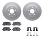Dynamic Friction 4512-58039 Rotor Kit