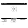 Stoptech 128.44090R Drilled Sport Brake Rotor