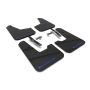 Rally Armor MF21-UR-BLK-BL Black Mud Flap/Blue Logo