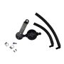 J&L 2016+ Toyota Tacoma 3.5L Driver Side Oil Separator 3.0 - Black Anodized