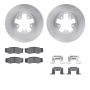 Dynamic Friction 6512-67199 Rotor Kit
