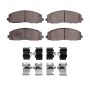 Dynamic Friction 1551-1589-01 Brake Pad Kt