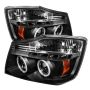 SPYDER 5030207 Projector Headlights - CCFL Halo - Black