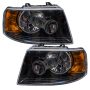 Oracle Lighting 7154-001 SMD Pre-Assembled Headlights, Black, White