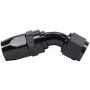 ALLSTAR PERFORMANCE ALL48277 Hose End 45 Degree -10 Black