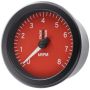 AutoMeter ST100-08R Stack Sport 88mm 0-8K RPM Tachometer - Red