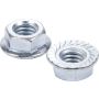 ALLSTAR PERFORMANCE ALL16041-10 Serrated Flange Nuts 5/16-18 10pk
