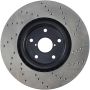 Stoptech 128.47022R Drilled Sport Brake Rotor