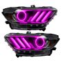 Oracle Lighting 2267-335 2015-2017 Ford Mustang V6/GT/Shelby ColorSHIFT(tm) DRL Upgrade w/Halo Kit