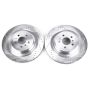 PowerStop EBR1600XPR PowerStop Evolution Performance Drilled, Slotted & Plated Brake Rotor Pair