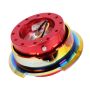 NRG SRK-280RD-MC Quick Release Gen 2.8 - Red Body / Neochrome Ring