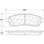 Stoptech 305.07570 Street Select Brake Pads