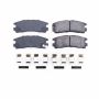 PowerStop 17-383 PowerStop - Z17 Low-Dust Ceramic Brake Pads with Hardware