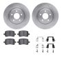 Dynamic Friction 6512-53026 Rotor Kit